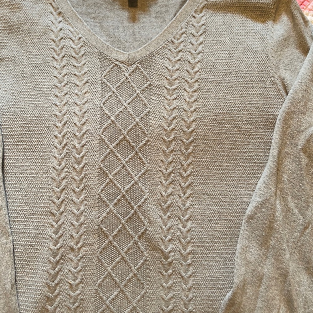 Talbott 100% Cotton  grey sweater
